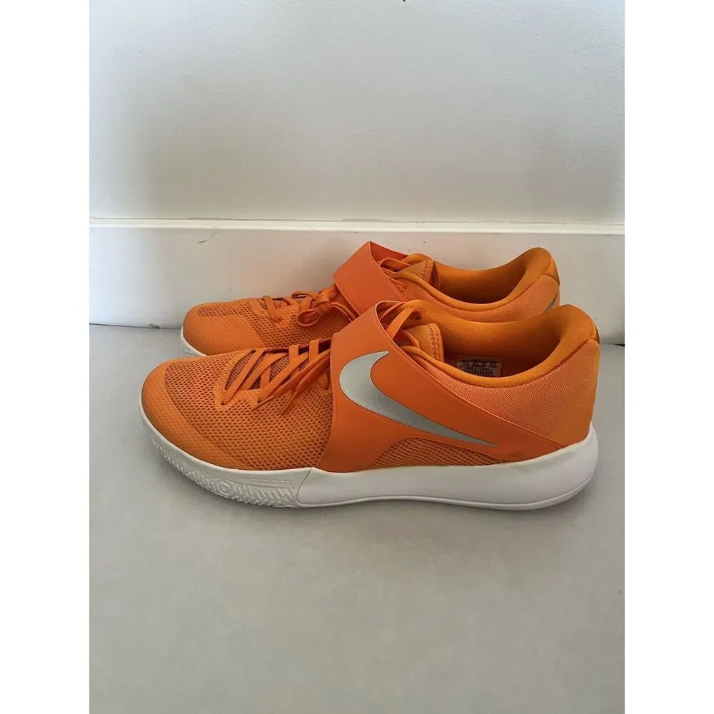 Nike Zoom Live Bright Orange Shoes Men's Sz 17.5. 902590-801